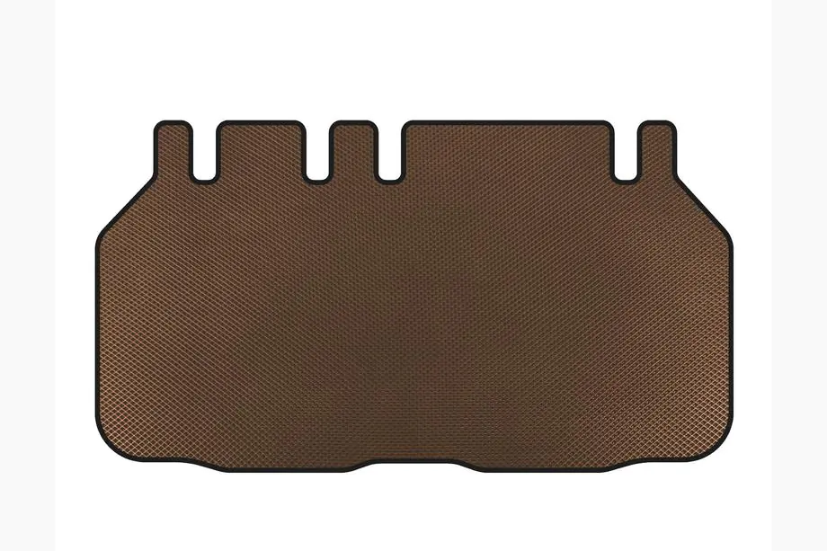Toyota Previa 2006-2019 EVA Kofferraummatte (6-Sitzer, Braun) Image
