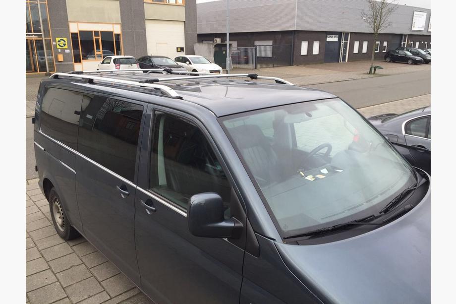 Volkswagen T5 2010-2015 Dachreling CROWN (grau matt) Kurzer Radstand Foto 11