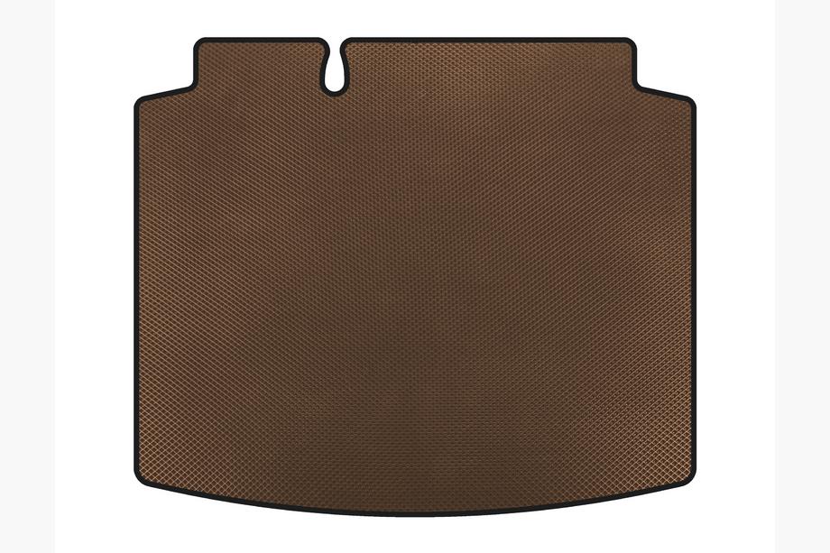 Seat Leon 2005-2012 Kofferraummatte (HB, 5-türig, Braun) Image