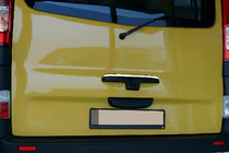 Opel Vivaro 2001–2015 Chromleiste für Heckklappengriff (Edelstahl) Foto 1