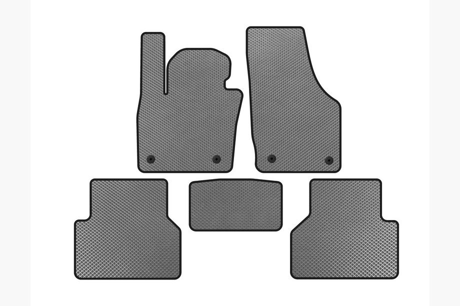 Audi Q3 2011-2019 EVA Fußmatten (Grau) Image