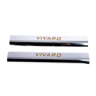Einstiegsleisten Abdeckungen VIP-Style (2 Stk, Edelstahl) Opel Vivaro 2001–2015 Foto 2