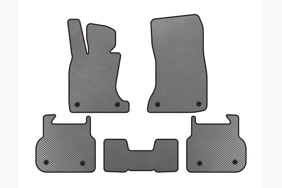 BMW 7 Series F01/F02 2008-2015 EVA Fußmatten (für F01, Grau) Foto 4