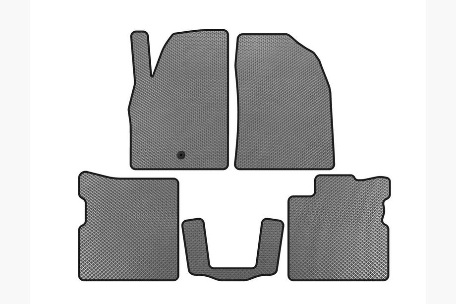 Chevrolet HHR 2005-2011 EVA Fußmatten (Grau) Image