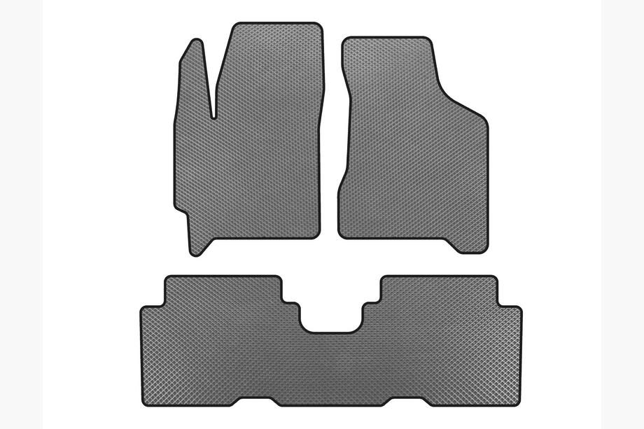 Kia Carens 1999-2012 EVA Fußmatten (Grau) Image