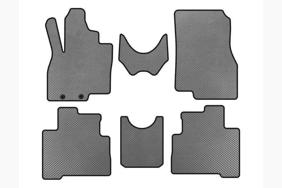 Mitsubishi Grandis 2003-2011 EVA Fußmatten (2 Reihen, Grau) Image