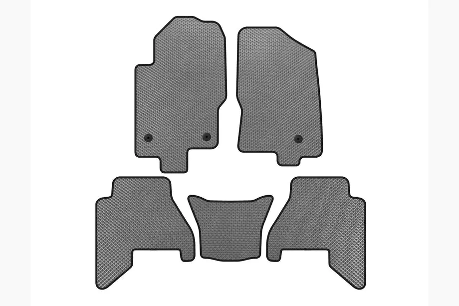 Nissan Pathfinder R51 2005-2014 EVA V2 Fußmatten (2 Reihen, Grau, 2010-2014) Image