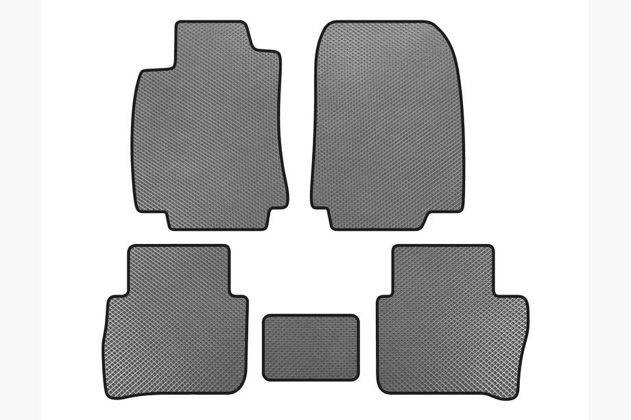 Nissan Tiida 2011-2014 EVA Fußmatten (HB, Grau) Image
