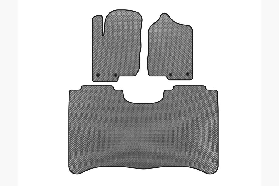 Nissan Titan 2004-2011 EVA Fußmatten (Grau) Image