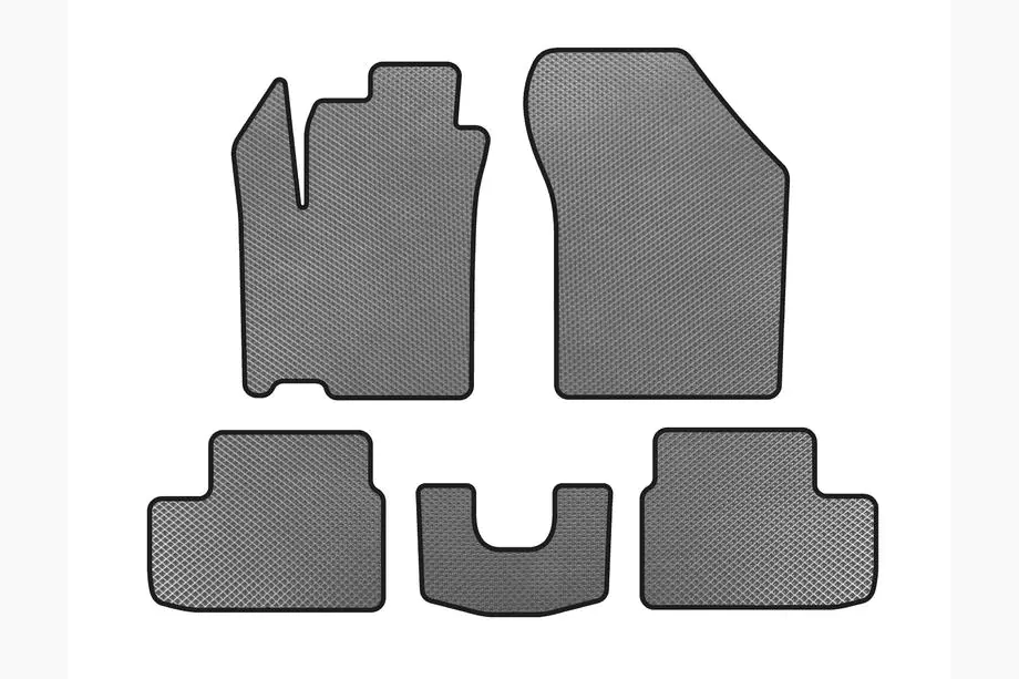 Opel Agila 2007-2015 EVA Fußmatten (HB, Grau) Image