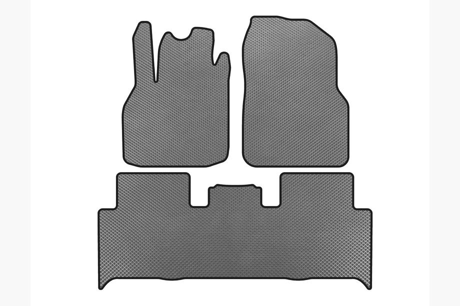 Renault Scenic/Grand 2003-2009 EVA Fußmatten (2 Reihen, Grau) Image