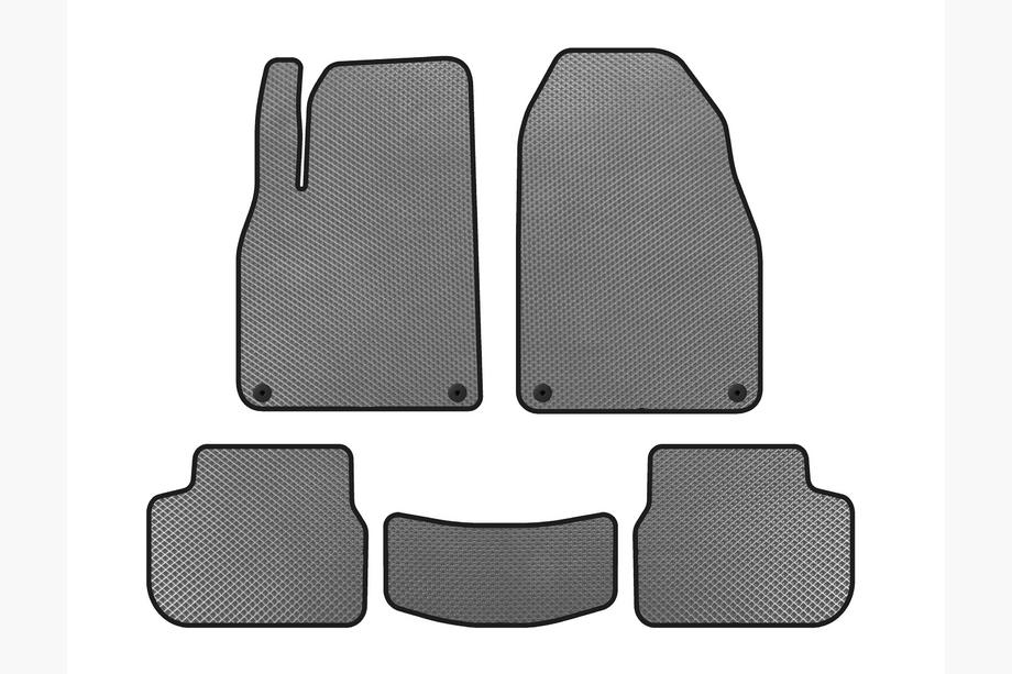 Saab 9-3 2002-2014 EVA Fußmatten (Grau) Image