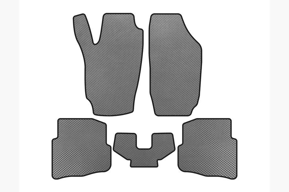 Seat Ibiza 2002-2009 EVA Fußmatten (Grau) Image
