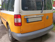 Volkswagen Caddy 2010-2015 Chromleiste über dem Kennzeichen (2-türig, Edelstahl) Foto 1