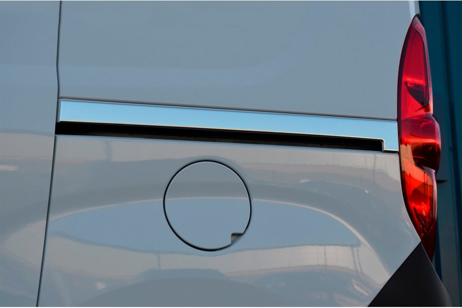 Opel Combo 2012-2018 Zierleisten für Schiebetür (2 Stk., Edelstahl) Image