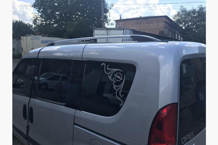Opel Combo 2012-2018 SALE!!! Dachreling Grau Metallic (Kunststofffüße) Kurzer Radstand Foto 4