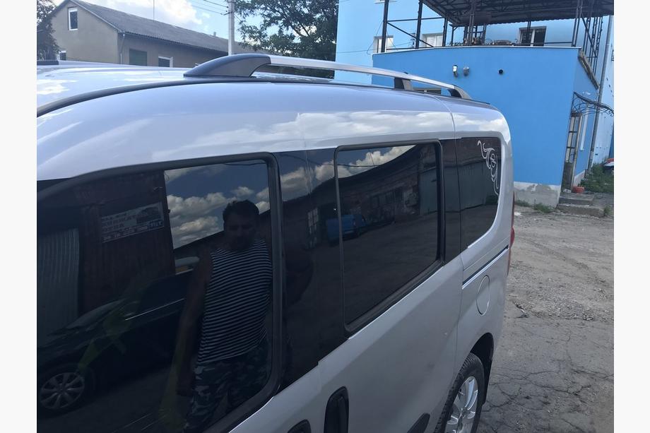 Opel Combo 2012-2018 SALE!!! Dachreling Grau Metallic (Kunststofffüße) Kurzer Radstand Foto 5