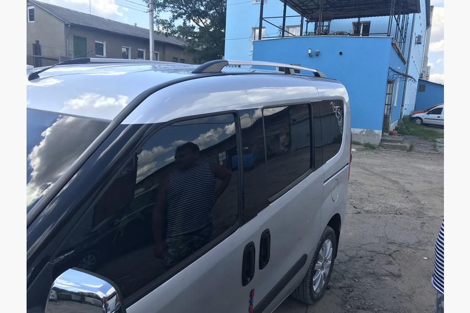 Opel Combo 2012-2018 SALE!!! Dachreling Grau Metallic (Kunststofffüße) Kurzer Radstand Foto 7