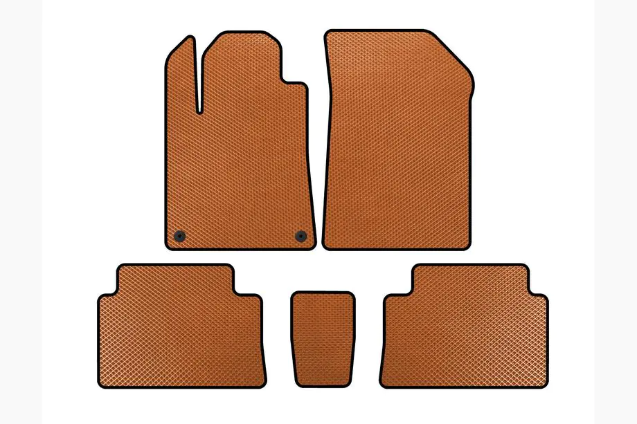 Citroen C-5 2001-2008 EVA Fußmatten (Orange) Image
