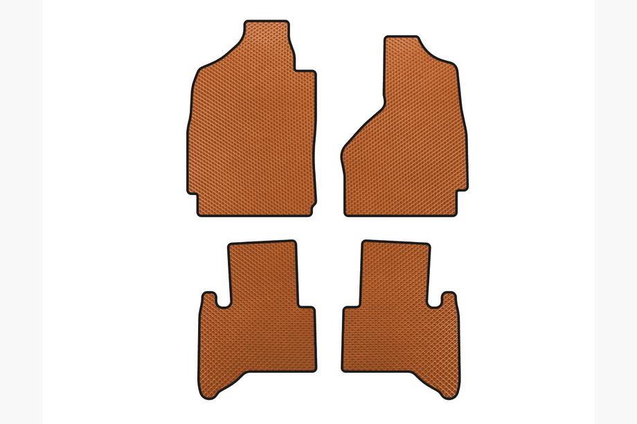 Dodge RAM (DR/DH/D1/DC/DM) 2002–2009 EVA Fußmatten (2002-2009, Orange) Image