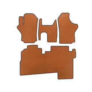 EVA Fußmatten (2004-2007, 2 Reihen, 8-Sitzer, Orange) Hyundai H200, H1, Starex 1998-2007