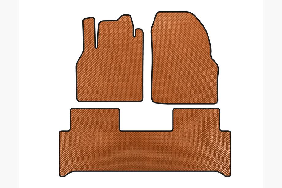 Renault Scenic/Grand 2003-2009 EVA Fußmatten (Orange) Image