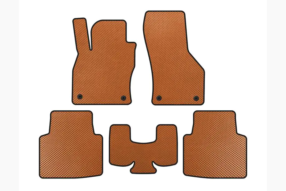 Volkswagen Arteon 2017-2025 EVA Fußmatten (Orange) Image