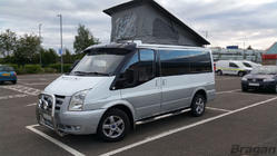 Ford Transit 2000–2014 Frontscheibenblende (schwarz glanz, 5mm) Foto 14