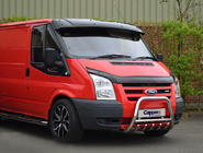 Ford Transit 2000–2014 Frontscheibenblende (schwarz glanz, 5mm) Foto 16