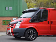 Ford Transit 2000–2014 Frontscheibenblende (schwarz glanz, 5mm) Foto 19