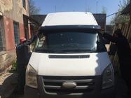 Ford Transit 2000–2014 Frontscheibenblende (schwarz glanz, 5mm) Foto 6