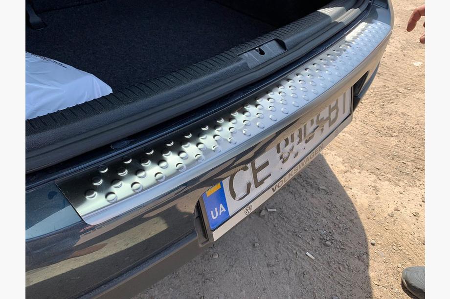 Volkswagen Golf 5 2003-2009 Heckstoßstangenabdeckung OmsaLine Edelstahl Foto 3