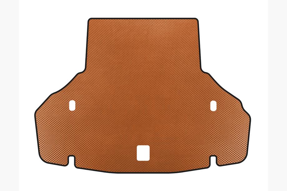 Lexus LS 2007-2017 Kofferraummatte (2007-2009, SD, Kein Allrad, USA, Orange) Image