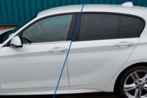 BMW 1 Series F20/F21 2011-2019 Fensterleisten Edelstahl Foto 12