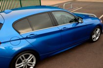 BMW 1 Series F20/F21 2011-2019 Fensterleisten Edelstahl Foto 1