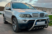 BMW X5 E53 1999–2006 Frontbügel WT003 (Edelstahl) Foto 1