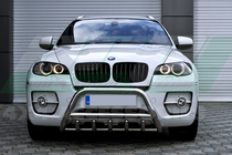 BMW X5 E70 2007-2013 Frontbügel WT003 (Edelstahl) Foto 1