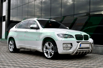 BMW X6 E71 2008–2014 Frontbügel WT003 (Edelstahl) 50mm Foto 2