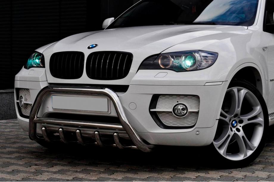 BMW X6 E71 2008–2014 Frontbügel WT003 (Edelstahl) 50mm Image