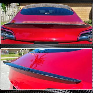 Heckspoiler V4 (2017-2023, Carbon) Tesla Model 3 2017- Foto 4