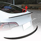 Tesla Model 3 2017- Spoiler V5 (2017-2023, Carbon) Foto 1