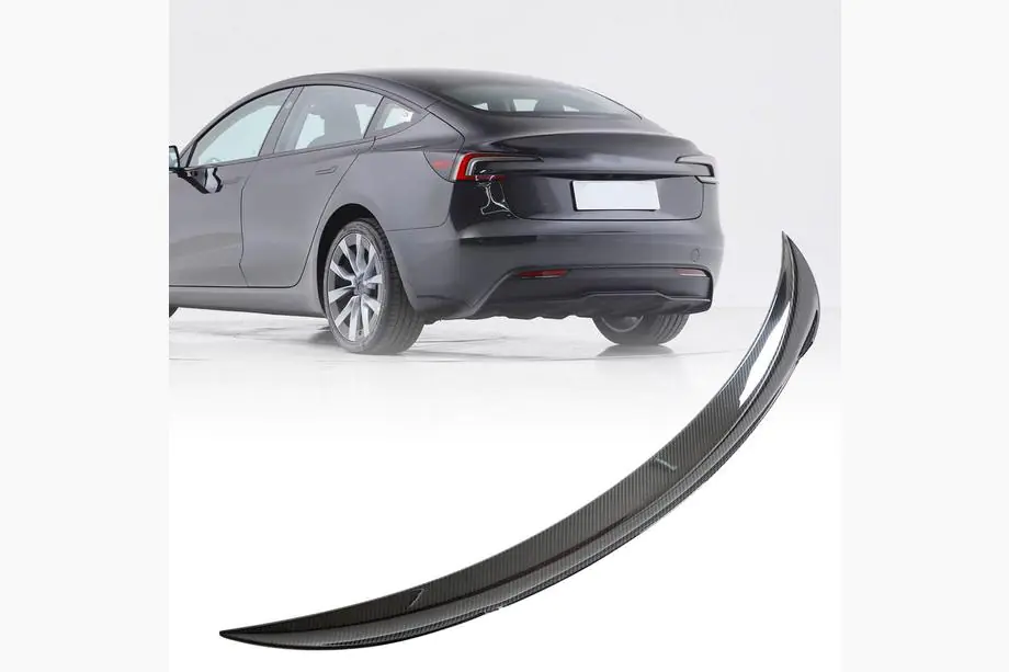 Tesla Model 3 2017- Heckspoiler V1 (2023+, Carbon) Image