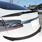 Tesla Model S 2012– Spoiler V5 (Carbon, glänzend) Foto 1