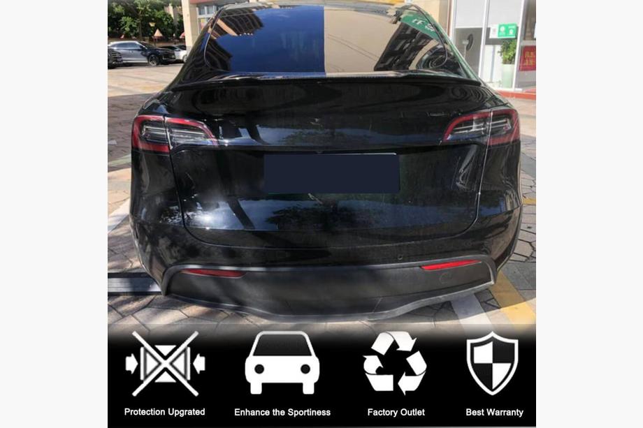 Tesla Model Y 2020- Spoiler Trockencarbon V7 (2020-2023) Foto 4