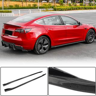 Einstiegsleisten V2 (2017-2023, Carbon) Tesla Model 3 2017- Foto 3