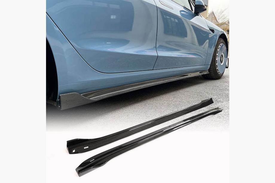 Tesla Model 3 2017- Einstiegsleisten V3 (2017-2023, Carbon) Image