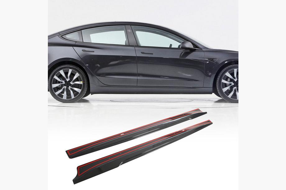 Tesla Model 3 2017- Einstiegsleisten V1 (2017-2023, Carbon) Image