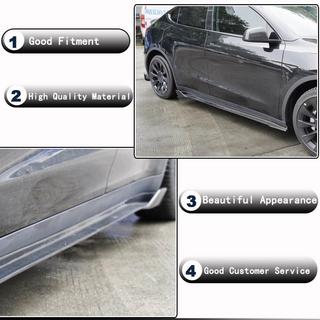 Schwellerabdeckungen V1 (2020-2025, Carbon) Tesla Model Y 2020- Foto 3