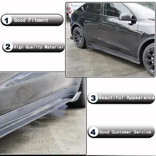 Schwellerabdeckungen V1 (2020-2025, Carbon) Foto 3
