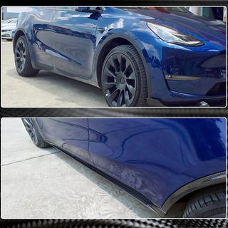 Einstiegsleisten V2 (2020-2025, Carbon) Tesla Model Y 2020- Foto 4